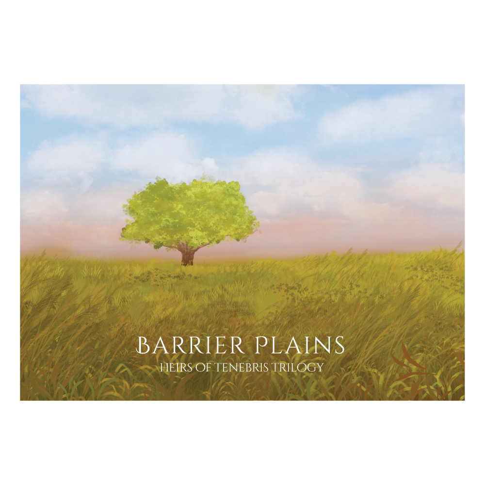 Barrier Plains Postcard | Book Art | Young Adult Fantasy | Brianna R. Shaffery | epic fantasy, NJ author, NJ fantasy author